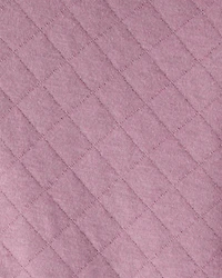 Baby Girl Quilted Quarter-Zip & Floral Legging Set - Purple