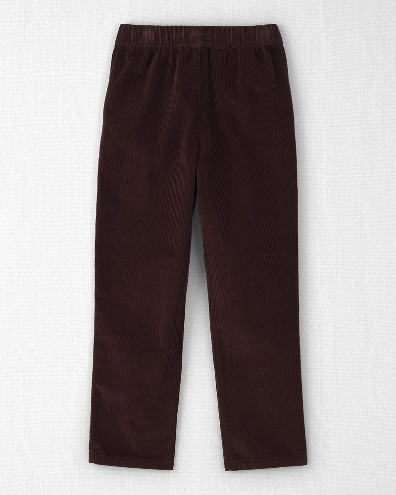 Boys Organic Cotton Corduroy Pants