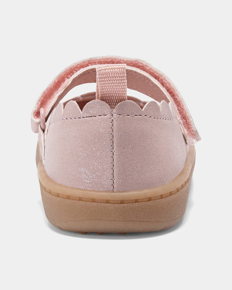 Baby Girl Every Step® First Walker Dress Shoes - Pink