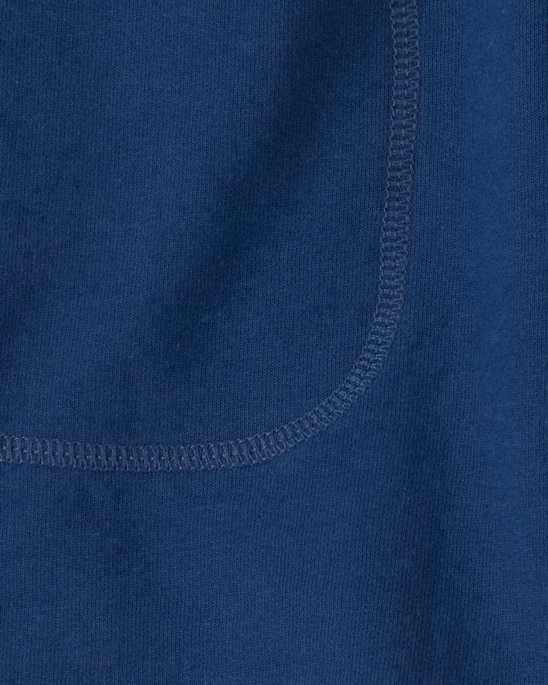 Boys French Terry Shorts - Navy Blue