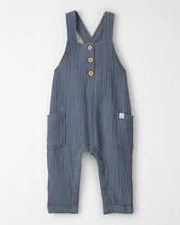 Baby Organic Cotton Gauze Overalls