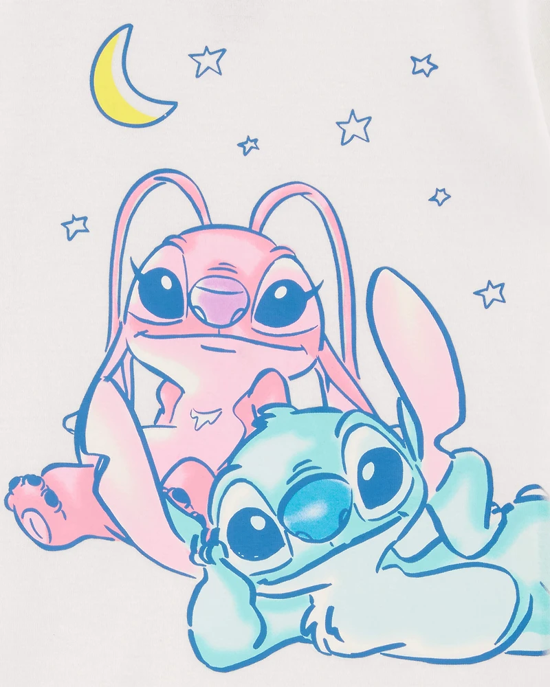 Girls Disney© Lilo & Stitch Snug Fit Cotton 2-Piece Pyjamas