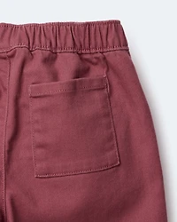 Toddler Barrel Pant - Burgundy