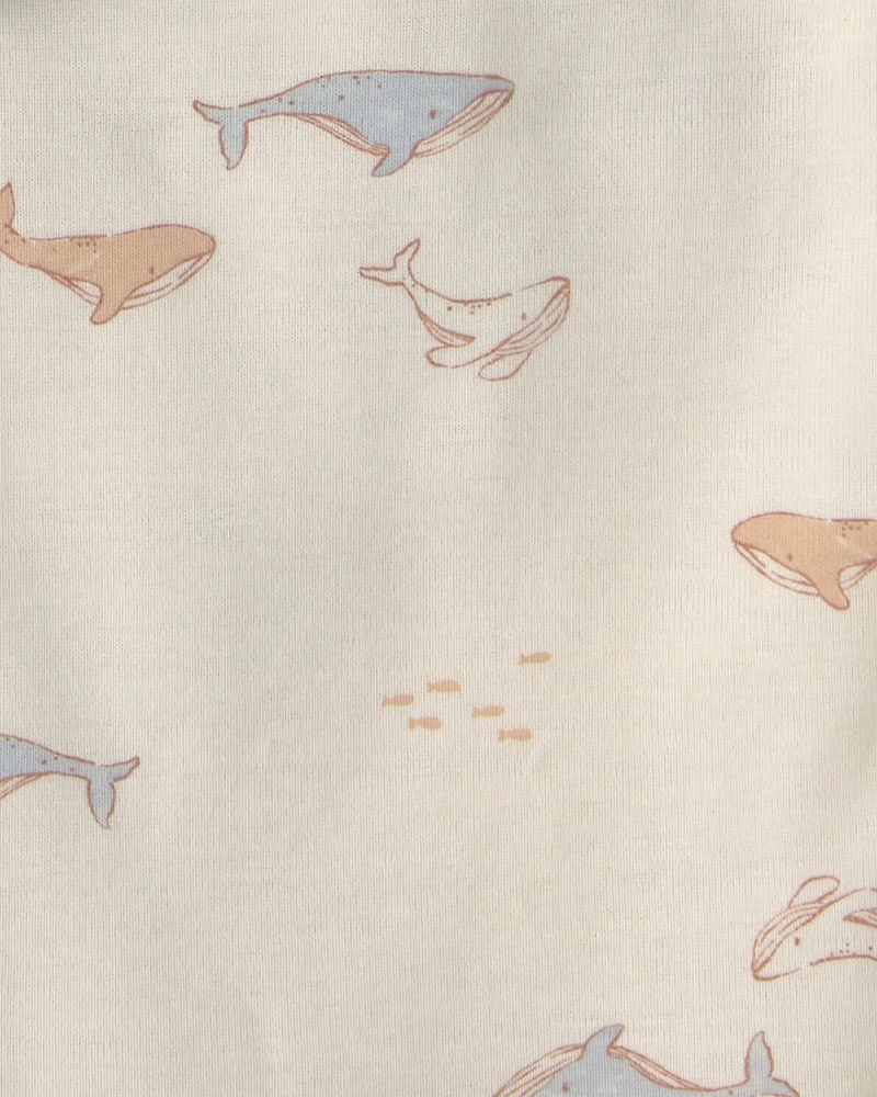 Baby 5-Pack Whale Multipack Bodysuits