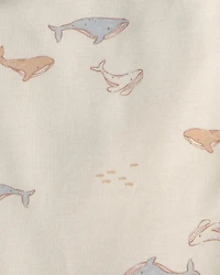 Baby 5-Pack Whale Multipack Bodysuits