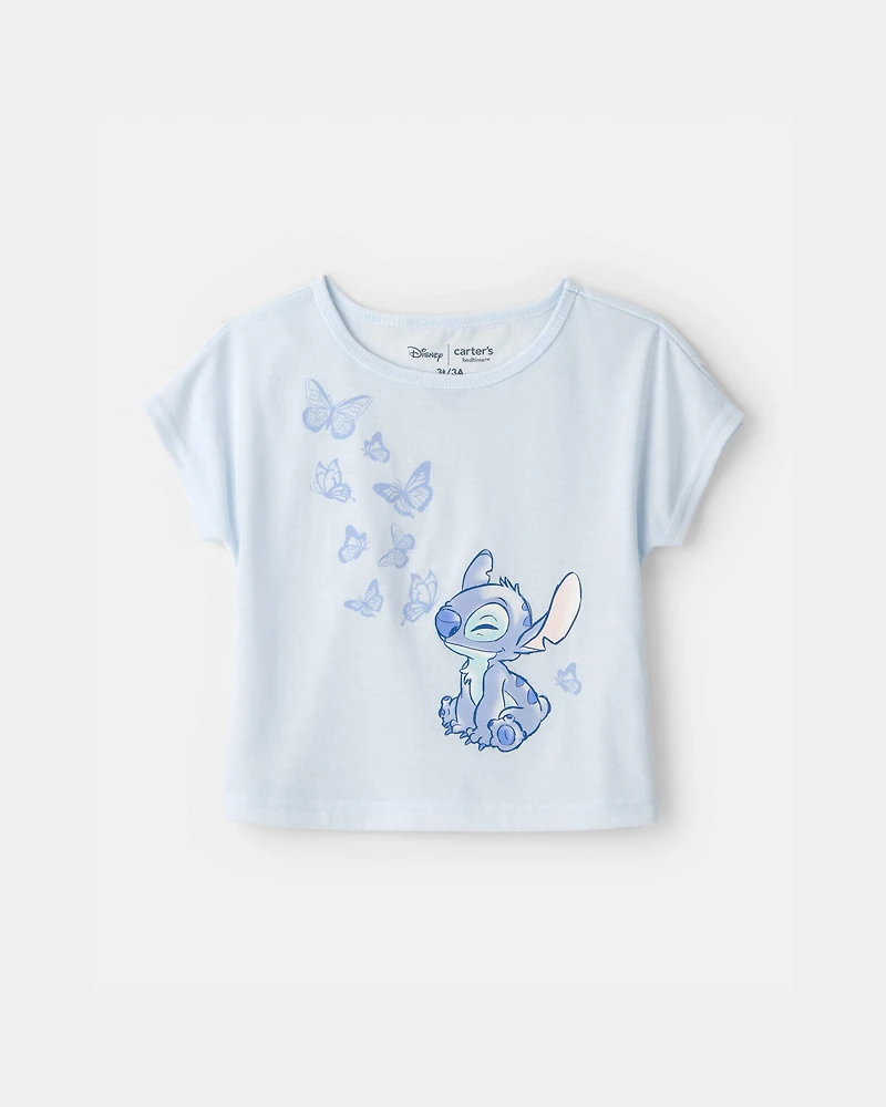 Toddler Girl 2-Piece Disney© Lilo & Stitch Short-Sleeve Pyjama Set - Blue