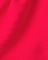 Baby Girl 2-Piece Strawberry Top & Short Set - Blue/Red