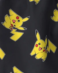 Boys Pokemon Swim Trunks - Black/Yellow