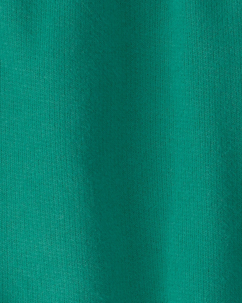 Toddler Girl French Terry Athletic Shorts - Green