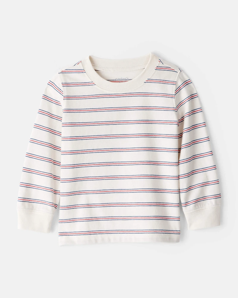 Baby Boy Striped Long-Sleeve Tee