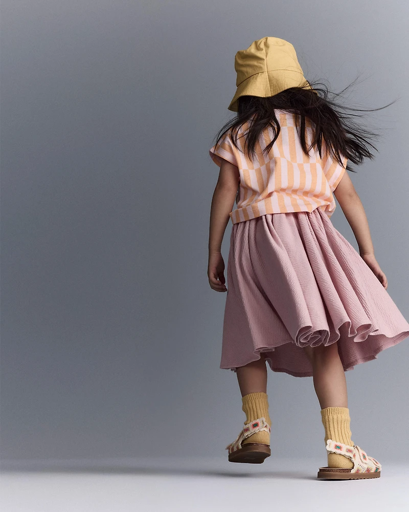 Toddler Girl Avenue Twirl™ Midi - Rose