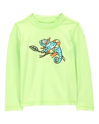 Toddler Boy Iguana Long-Sleeve Rashguard