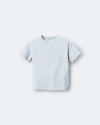 Toddler Short-Sleeve Relaxed Graphic Tee - Light Blue