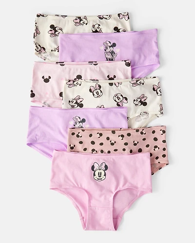 Girls 7-Pack Disney© Minnie Mouse Brief Underwear