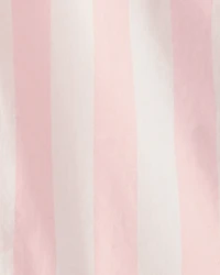 Baby Girl Striped Pants - Pink/Ivory