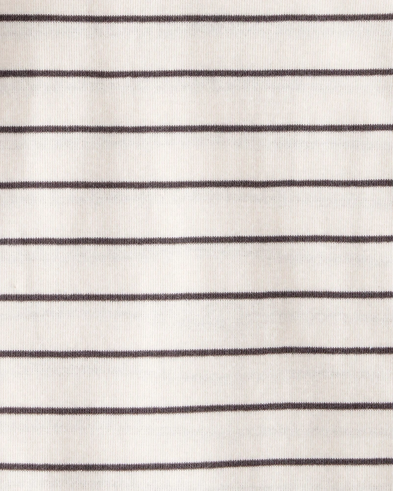 Baby Boy 4-Pack Sheep Print Long-Sleeve Multipack Bodysuits - White