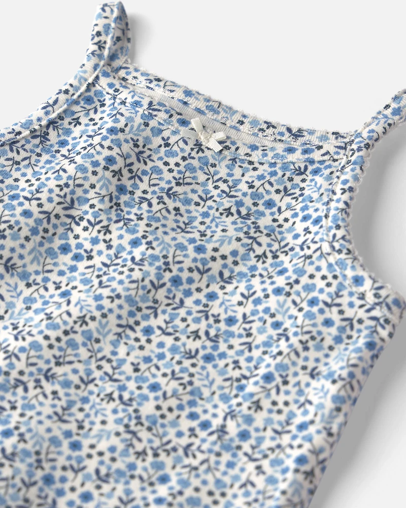 Baby Girl 3-Pack Organic Cotton Bodysuits