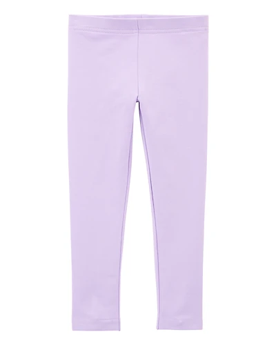 Baby Girl Cotton Stretch Leggings