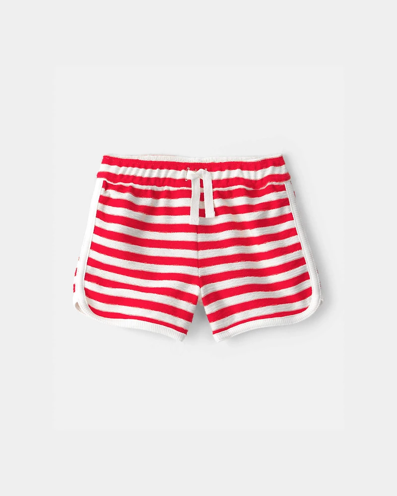 Baby 2-Piece Top & Short Set - Red