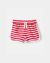 Baby 2-Piece Top & Short Set - Red