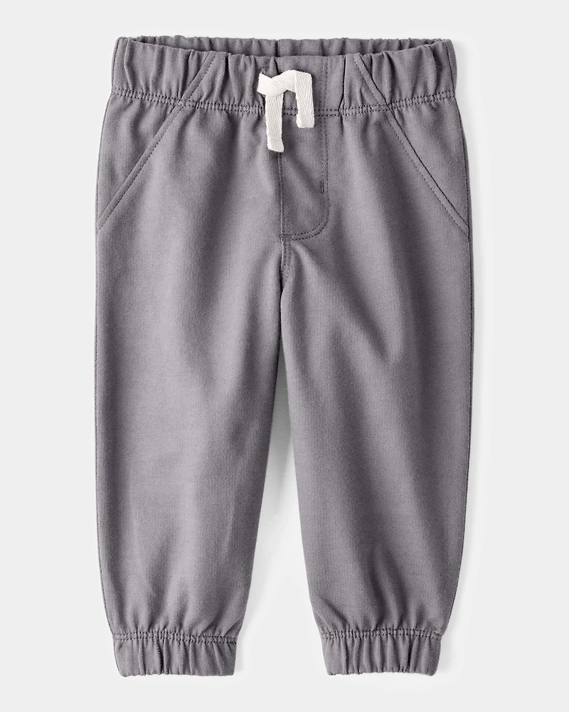 Baby 2-Piece Striped Polo Bodysuit & Pull-On Pant Set