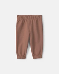Baby Boy 3-Piece Corduroy Layering Set - Burgundy/Brown