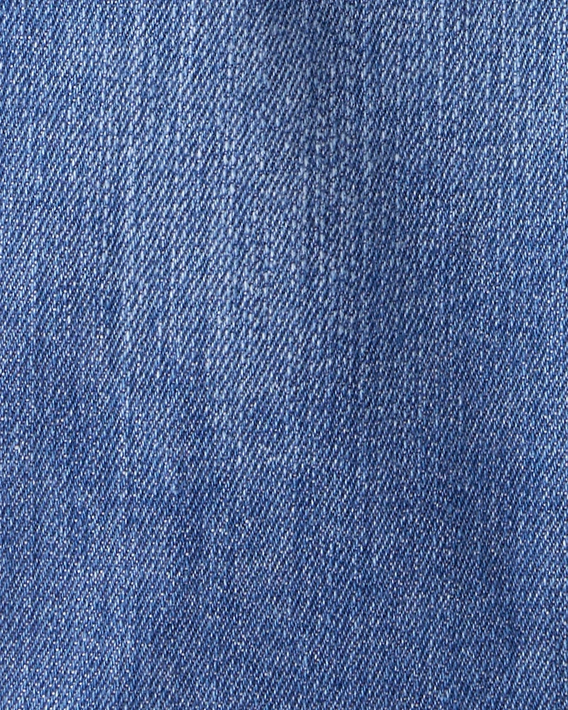 Baby Boy 3-Piece Plaid Shacket Outfit Set