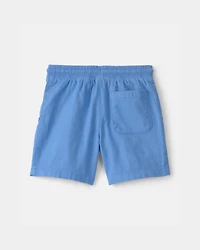 Boys Twill Shorts - Blue