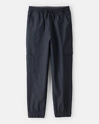 Boys Active Woven Joggers - Black