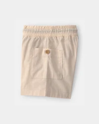 Toddler Boy Pocket Short - Khaki