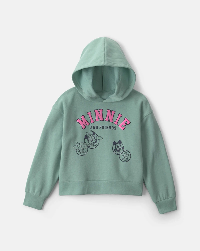 Girls Disney© Minnie Mouse Fleece Hoodie - Green
