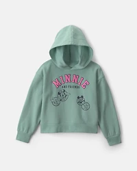 Girls Disney© Minnie Mouse Fleece Hoodie - Green