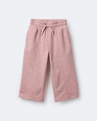 Toddler Girl Linda Wide Leg Pant - Mauve