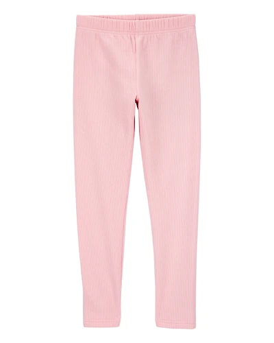 Kid Cozy Ribbed Leggings