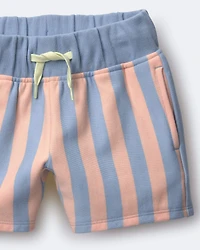 Toddler City Park™ Short Stripes - Blue/Pink