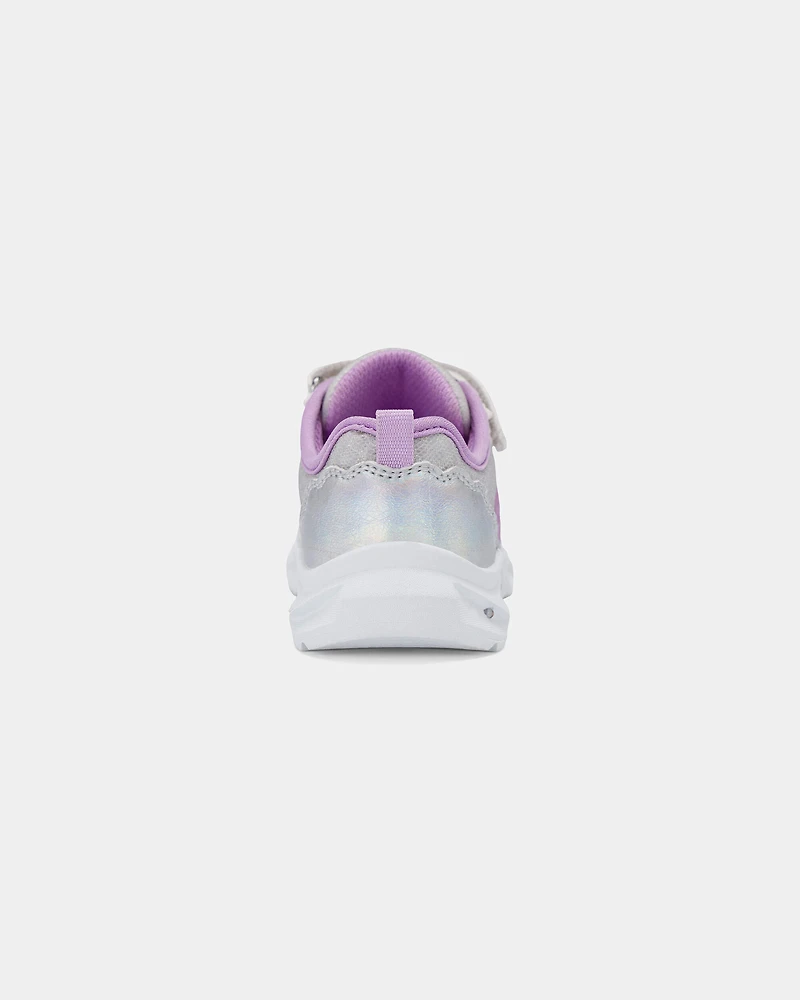Toddler Girl Athletic Light-up Unicorn Shoe - Multi