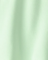 Girls French Terry Shorts - Green