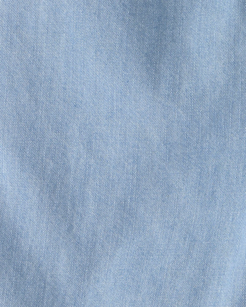 Boys Organic Cotton Chambray Shorts
