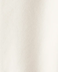 Baby Girl Fleece Pants - Cream