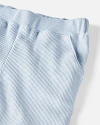 Toddler Boy 2-Piece Organic Cotton Waffle Knit Set