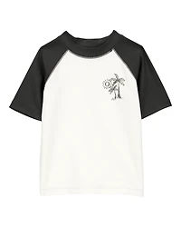 Toddler Boy Palm Tree Rashguard