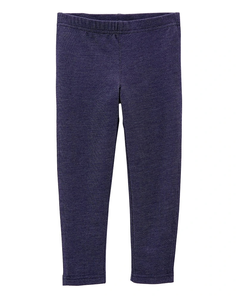 Toddler Faux Denim Leggings