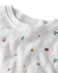 Baby Organic Cotton Pyjamas Icon Town Print