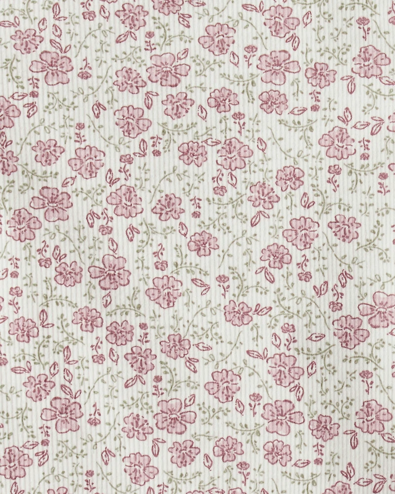 Baby Girl 2-Pack Organic Cotton Ribbed Tees