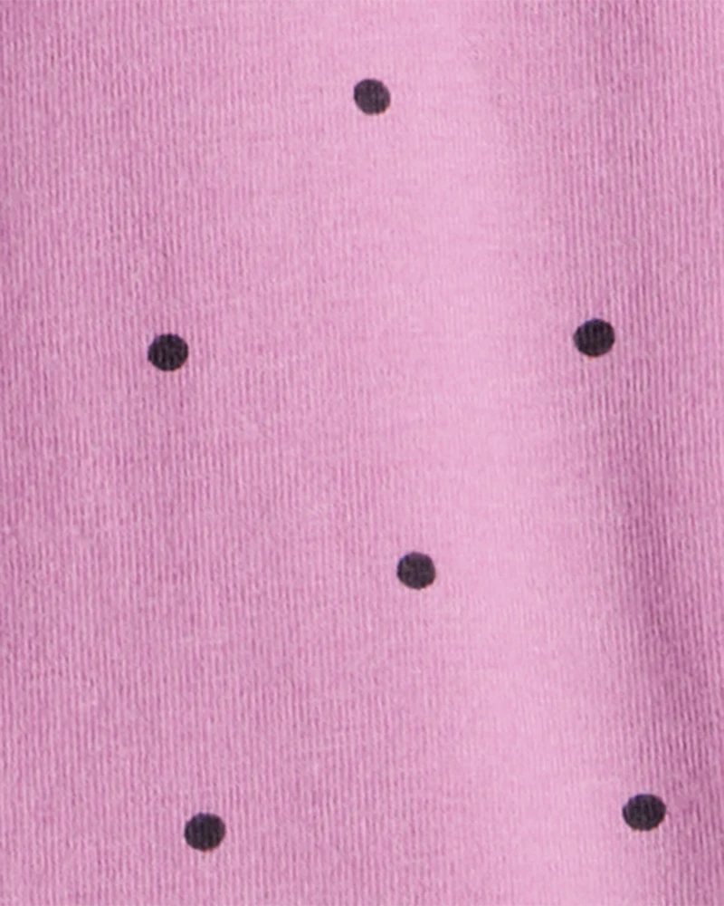 Baby Girl 3-Piece Tee & Pant Set - Purple