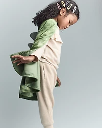 Toddler Believe In Dragons Dress Up Cape - Green