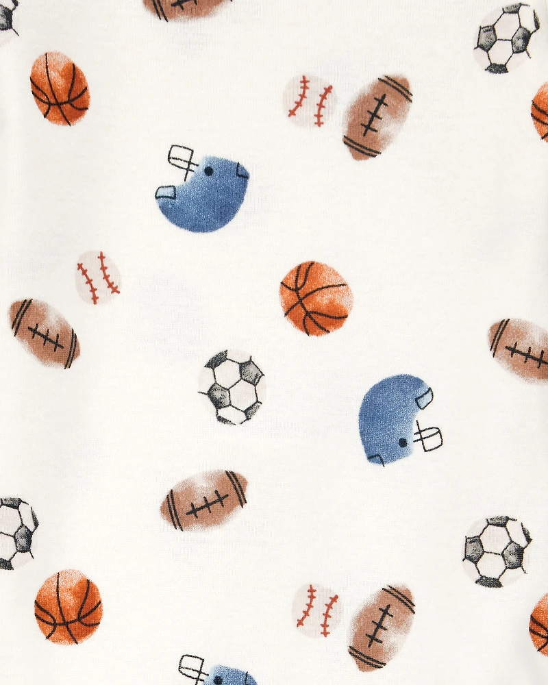 Baby Boy 3-Piece Football Little Character Set