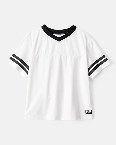 Girls Short-Sleeve Top - White