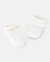 Baby 2-Pack Chick Booties