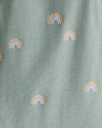 Toddler Organic Cotton Pyjamas Magical Rainbow Print